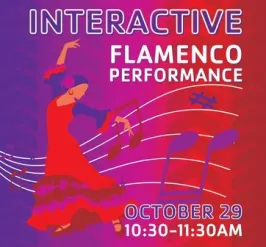 interactive flamenco performance october 29