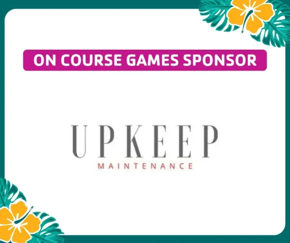 2024 Ladies on the Links On-Course Games sponsor Upkeep Maintenance