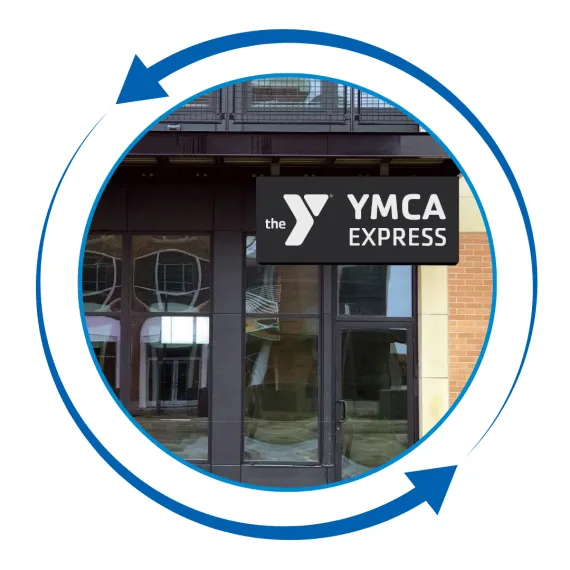 YMCA Express Sign