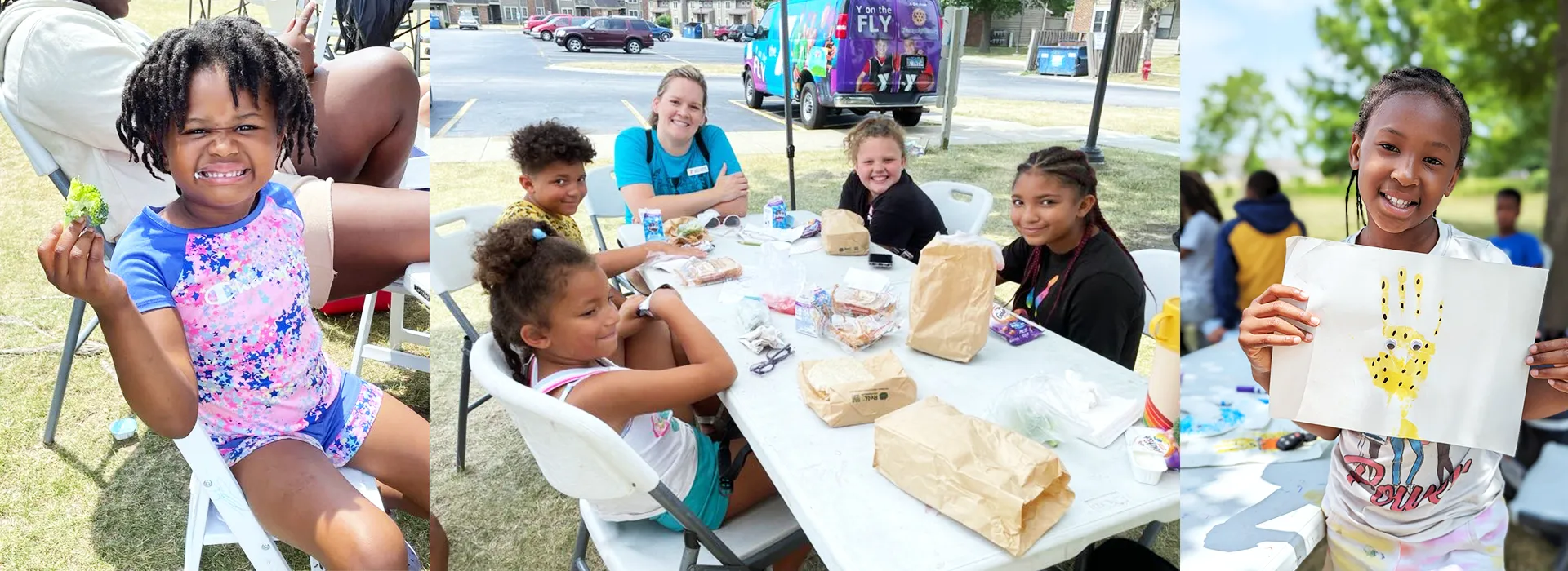 collage of youth from y on the fly